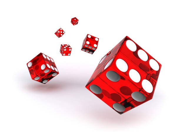 Dealer Live Sic Bo bloodborne dengan tiga dadu dalam wadah transparan